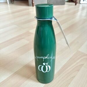 17oz Wellness Green Double-Wall Stainless Steel Water Bottle “Hi Pumpkin Pie”